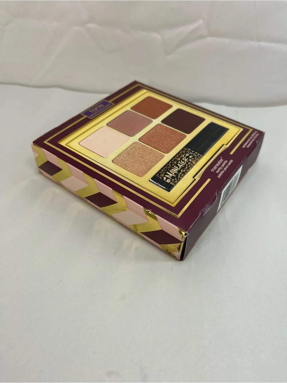 tarte Maneater Eyeshadow Palette – Peach, Copper & Deep Burgundy Shades